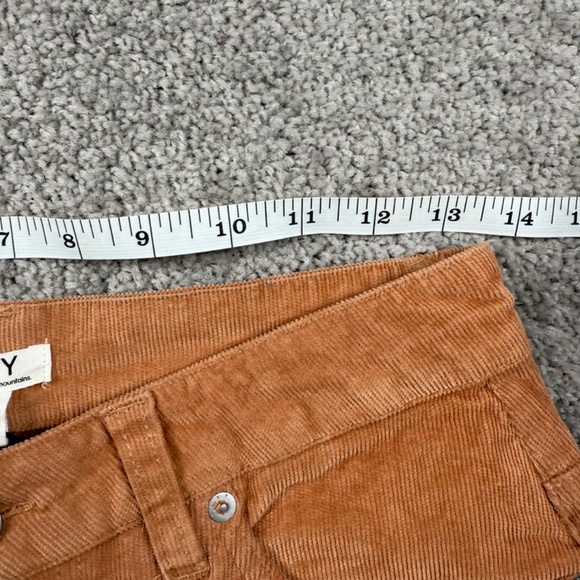 Roxy NEW Surf In Cloud Corduroy Pants in Camel Women's Wide Leg High Waist 29 - Picture 6 of 10